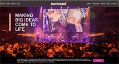 Desktop Screenshot of hawthorn.biz